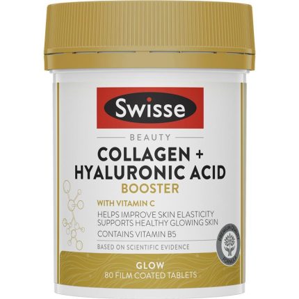 Swisse Beauty Collagen & Hyaluronic Acid Booster
